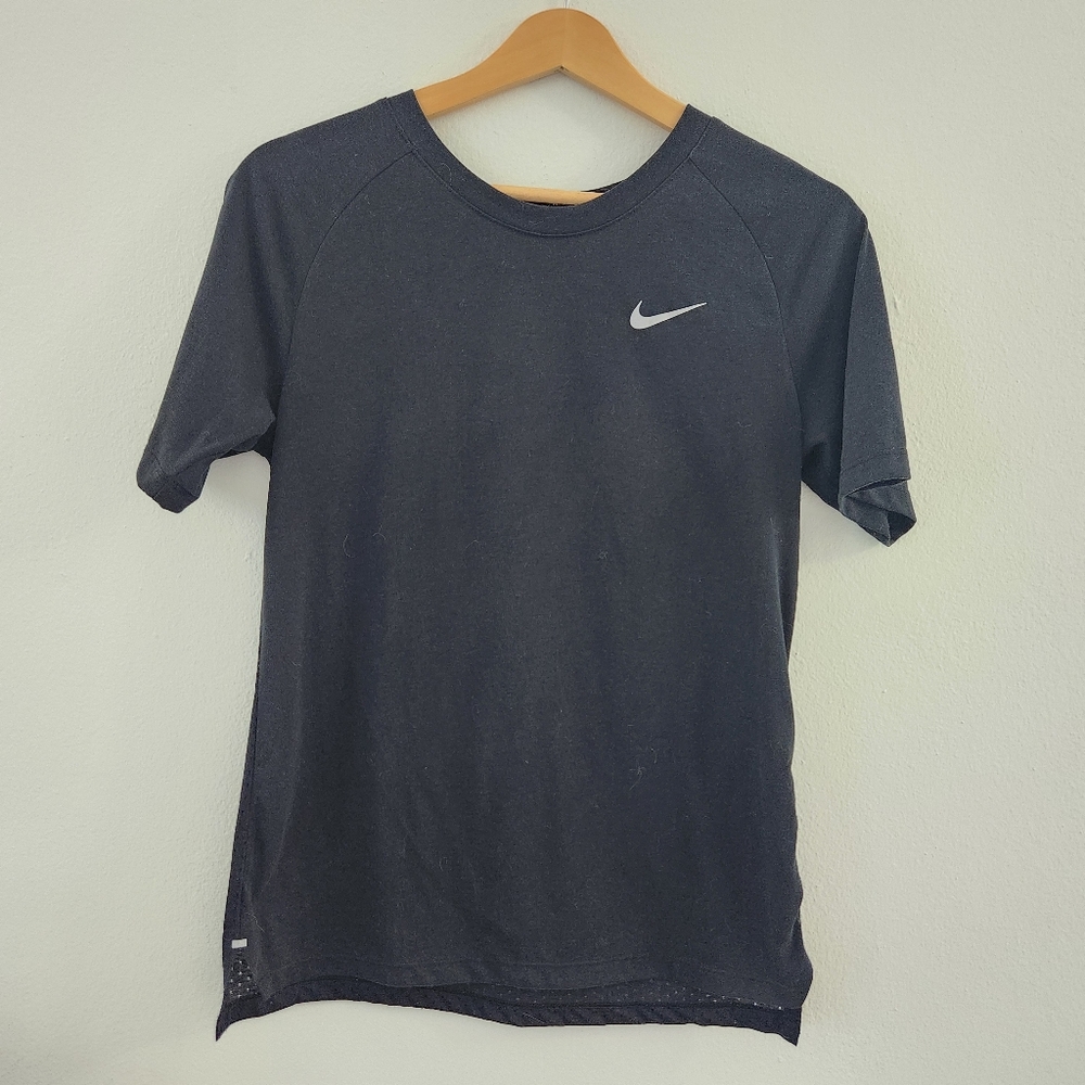 Unisex Nike Dri‑Fit Running Tee Black Women Small Men XSmall - Picture 10 of 16